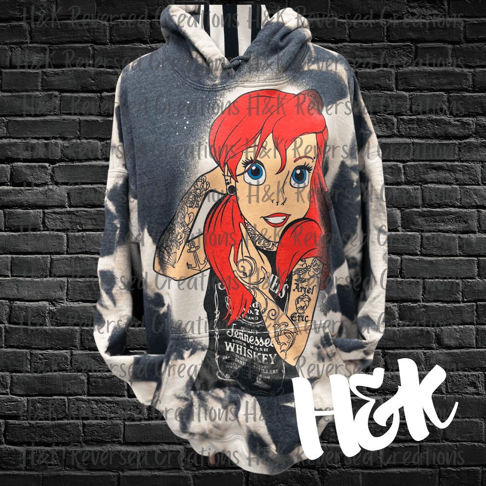 Punk Ariel Hoodie - H&K Reversed Creations 