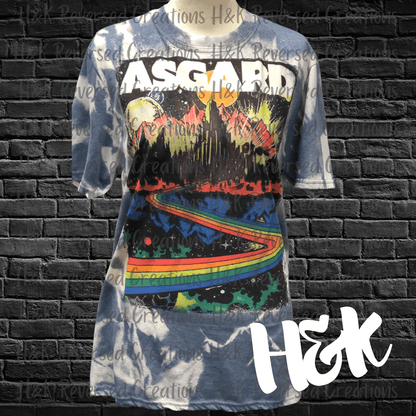 Asgard Bleached Tee - H&K Reversed Creations 