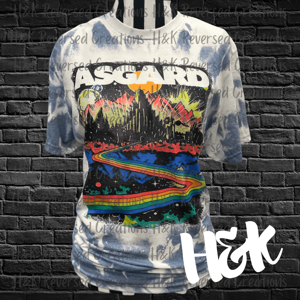 Asgard Bleached Tee - H&K Reversed Creations 