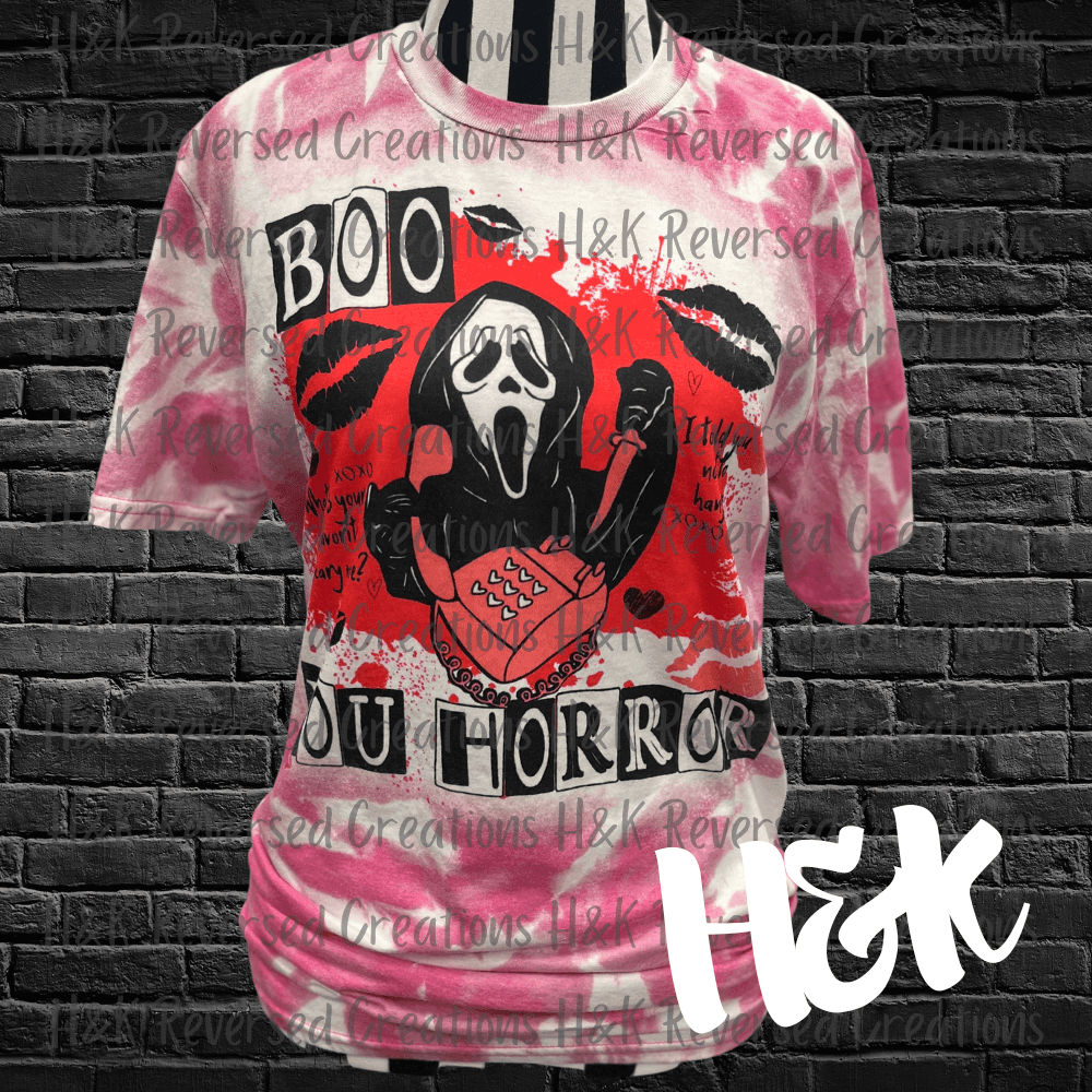 Boo You Horror Tee - H&K Reversed Creations 