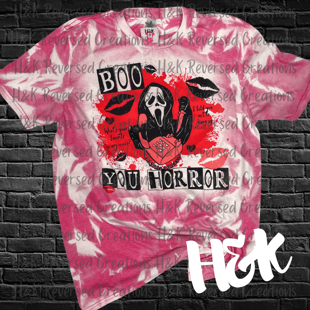 Boo You Horror Tee - H&K Reversed Creations 