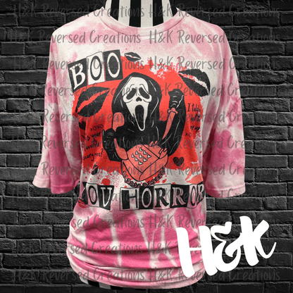Boo You Horror Tee - H&K Reversed Creations 