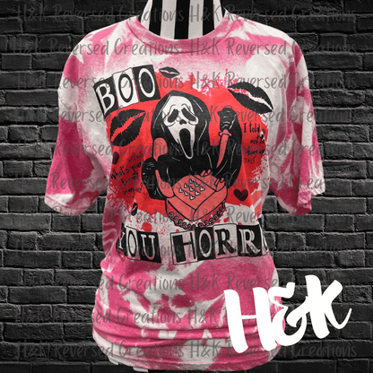 Boo You Horror Tee - H&K Reversed Creations 