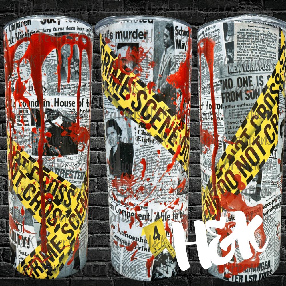 Serial Killer Tumbler - H&K Reversed Creations 