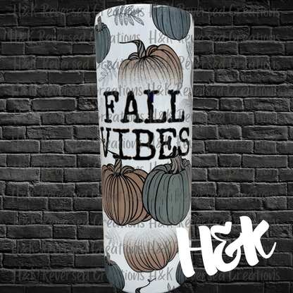 Fall Vibes Tumbler - H&K Reversed Creations 