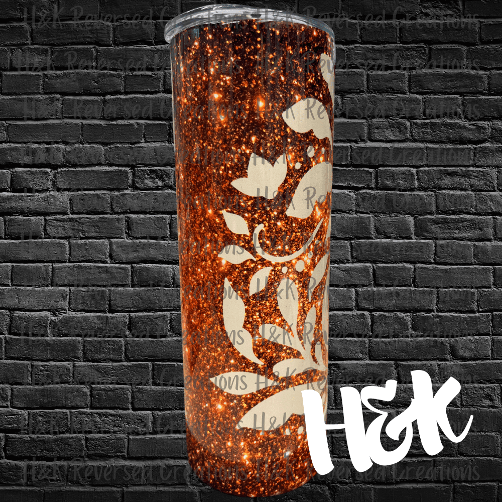 Pumpkin Tumbler - H&K Reversed Creations 