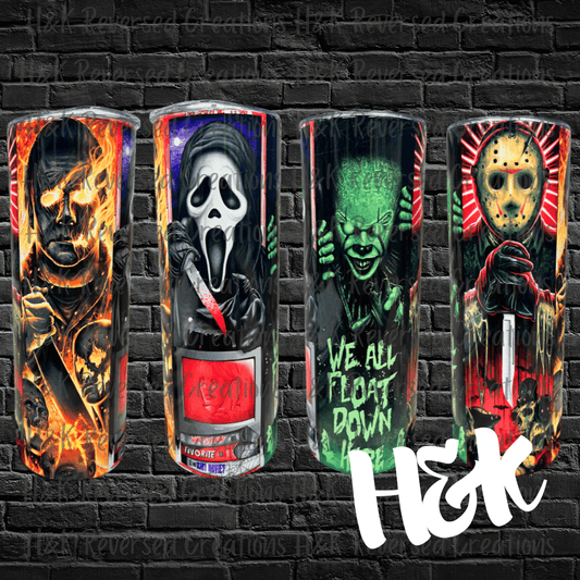 Horror Guys 20oz Tumbler - H&K Reversed Creations 