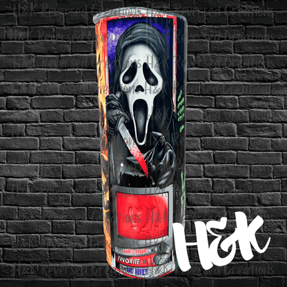 Horror Guys 20oz Tumbler - H&K Reversed Creations 