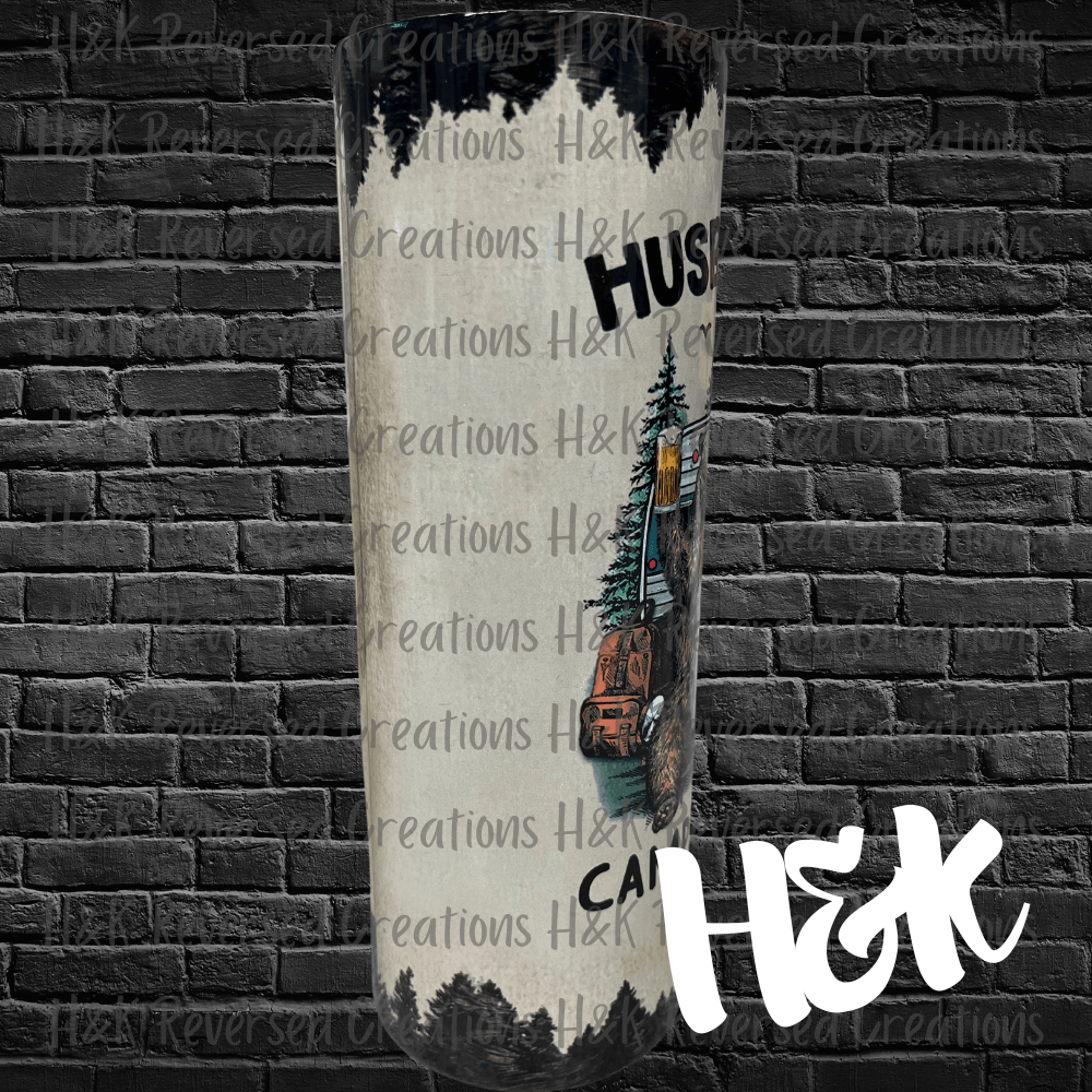 Camping Partners For Life Tumbler - H&K Reversed Creations 