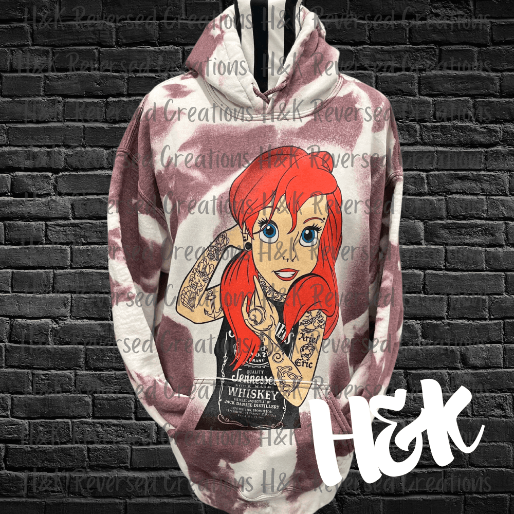 Punk Ariel Hoodie - H&K Reversed Creations 