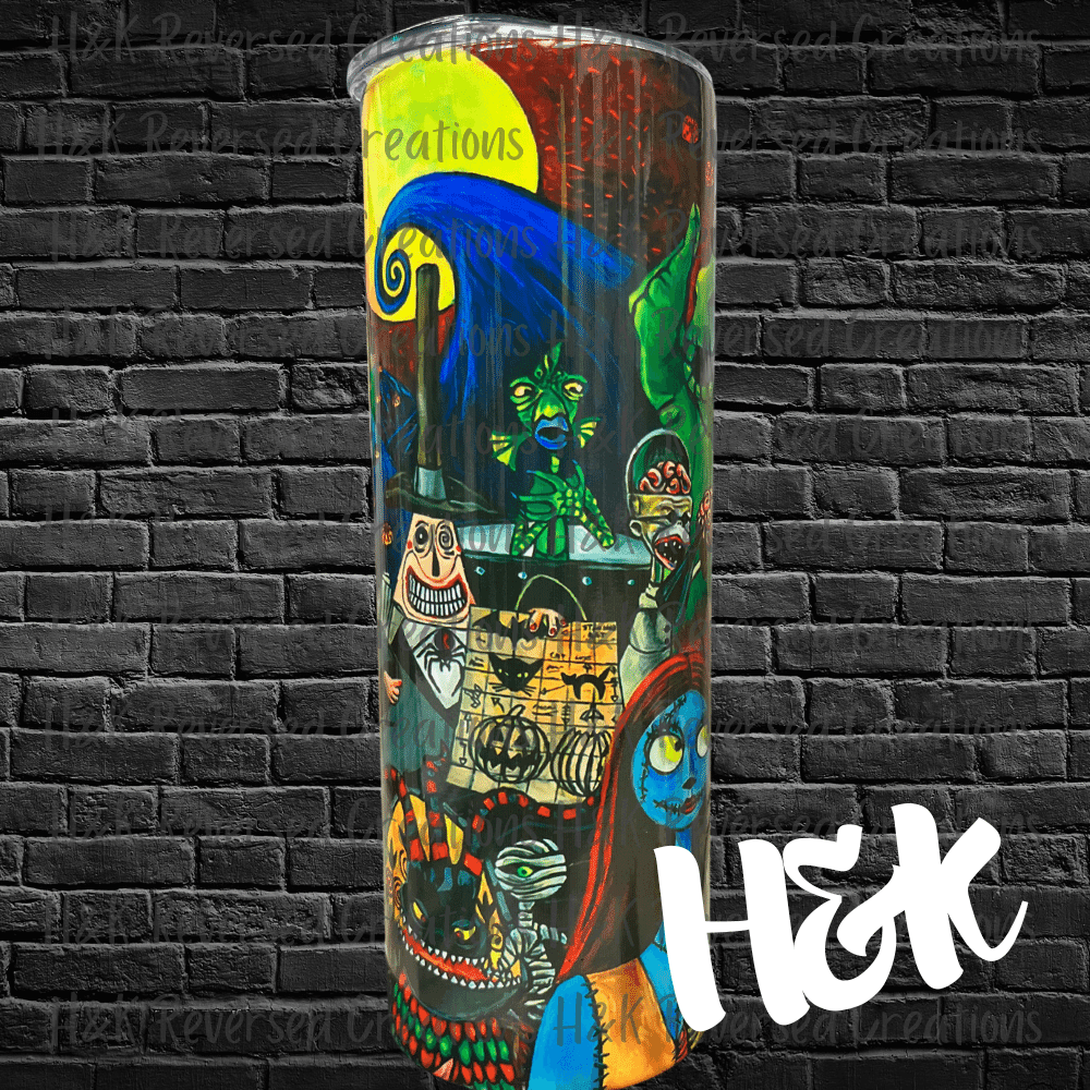 Nightmare 20oz Tumbler - H&K Reversed Creations 