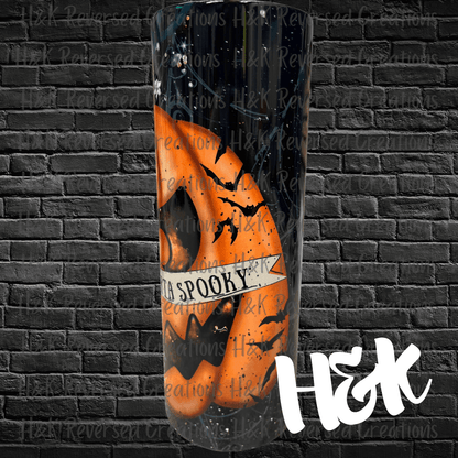Sorta Sweet Sorta Spooky Tumbler - H&K Reversed Creations 